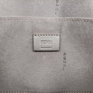 Vintage Fendi Kan I F Brown Leather 8BS032 shoulderbag | stylenewstar