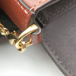 Vintage Fendi Kan I F Brown Leather 8BS032 shoulderbag | stylenewstar