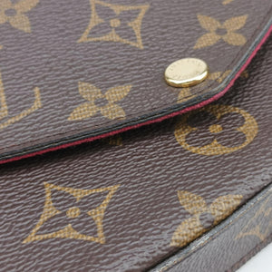 Secondhand Louis Vuitton Pochette Felicie Brown Monogram Canvas M61276 shoulderbag | stylenewstar