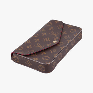 Secondhand Louis Vuitton Pochette Felicie Brown Monogram Canvas M61276 shoulderbag | stylenewstar