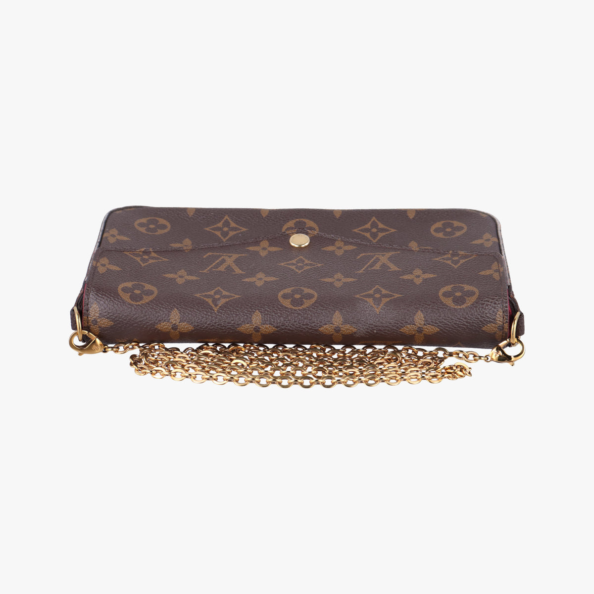 Secondhand Louis Vuitton Pochette Felicie Brown Monogram Canvas M61276 shoulderbag | stylenewstar