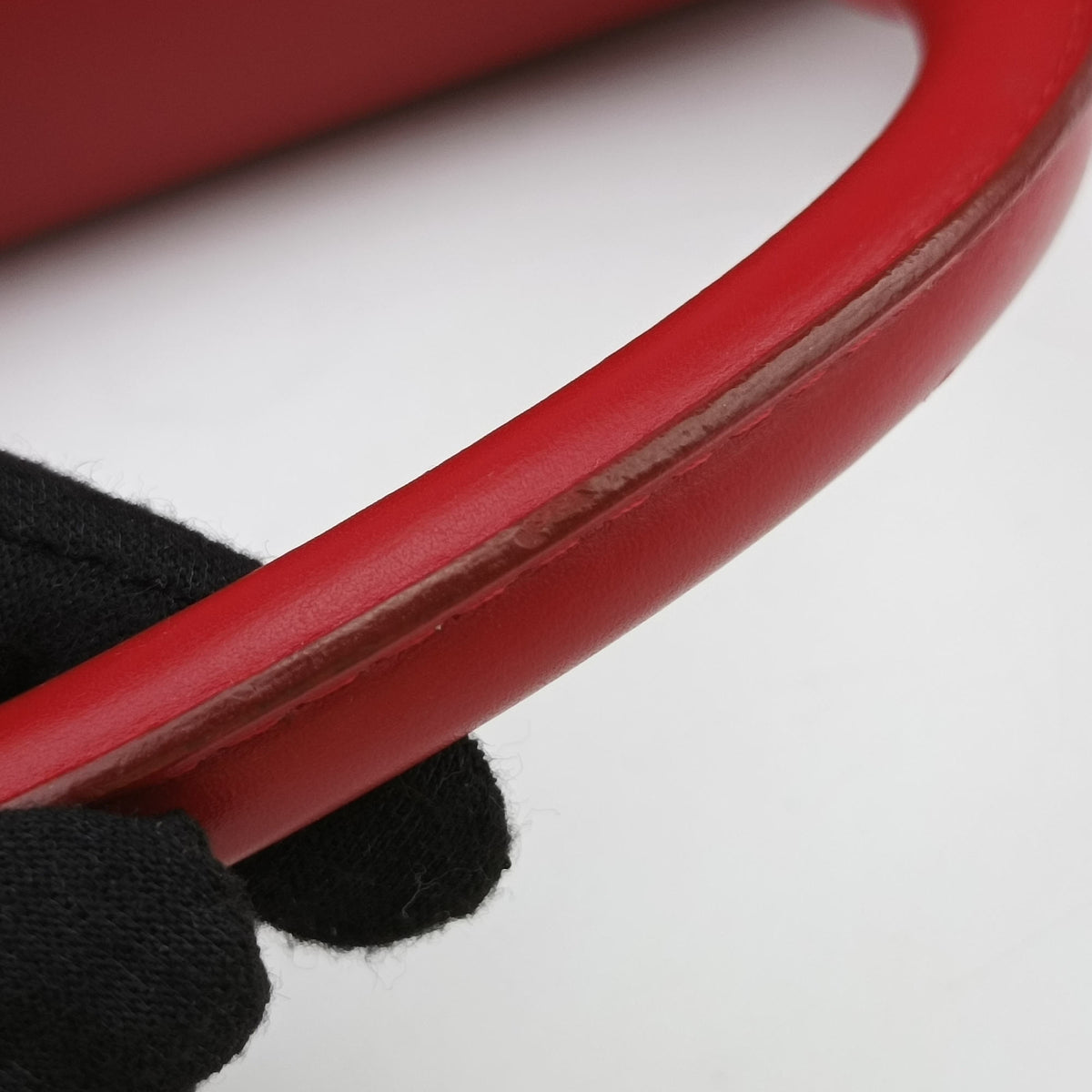 Pre-owned Delvaux Brillon MM Red leather  handbag | stylenewstar