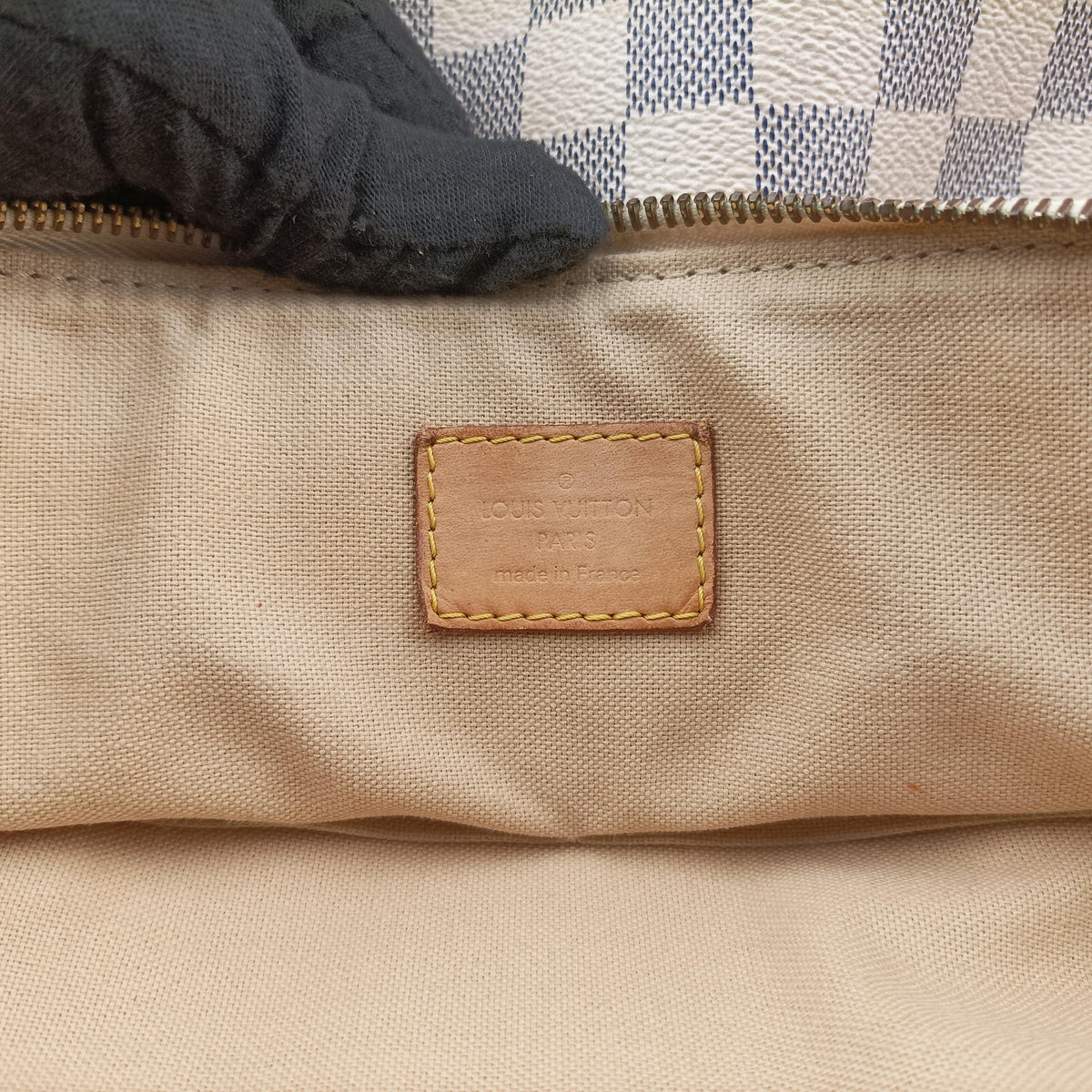 Pre-owned Louis Vuitton SIRACUSA MM Azur Damier Canvas N41112 shoulderbag | stylenewstar