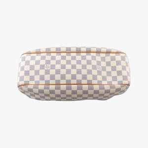 Pre-owned Louis Vuitton SIRACUSA MM Azur Damier Canvas N41112 shoulderbag | stylenewstar