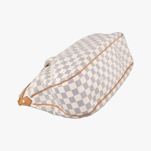 Pre-owned Louis Vuitton SIRACUSA MM Azur Damier Canvas N41112 shoulderbag | stylenewstar
