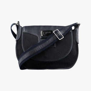 Pre-owned Christian Dior Trotter Street Chic Black Canvas x Leather  shoulderbag | stylenewstar