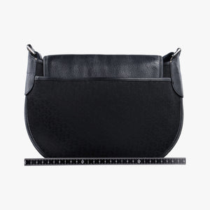 Pre-owned Christian Dior Trotter Street Chic Black Canvas x Leather  shoulderbag | stylenewstar