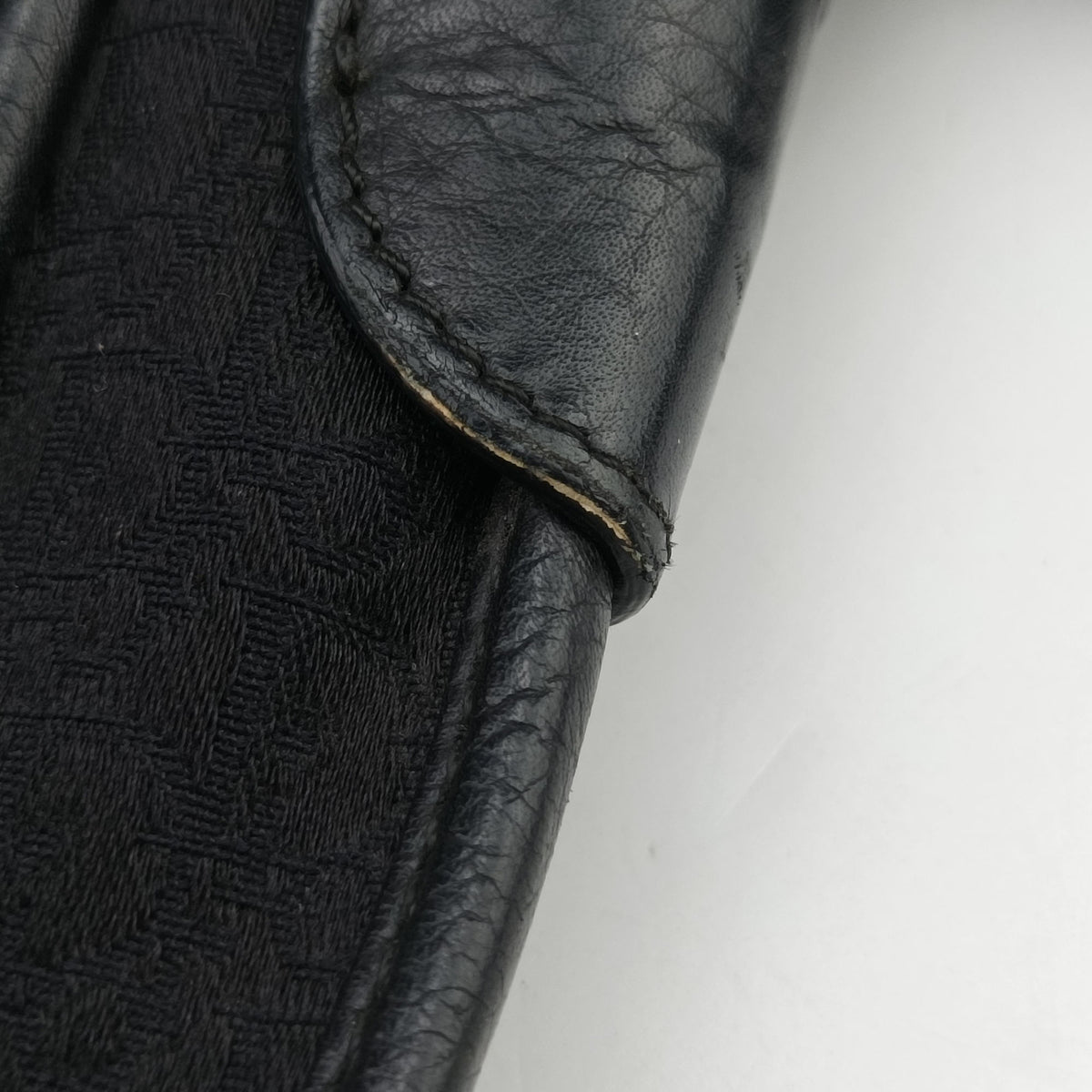 Pre-owned Christian Dior Trotter Street Chic Black Canvas x Leather  shoulderbag | stylenewstar