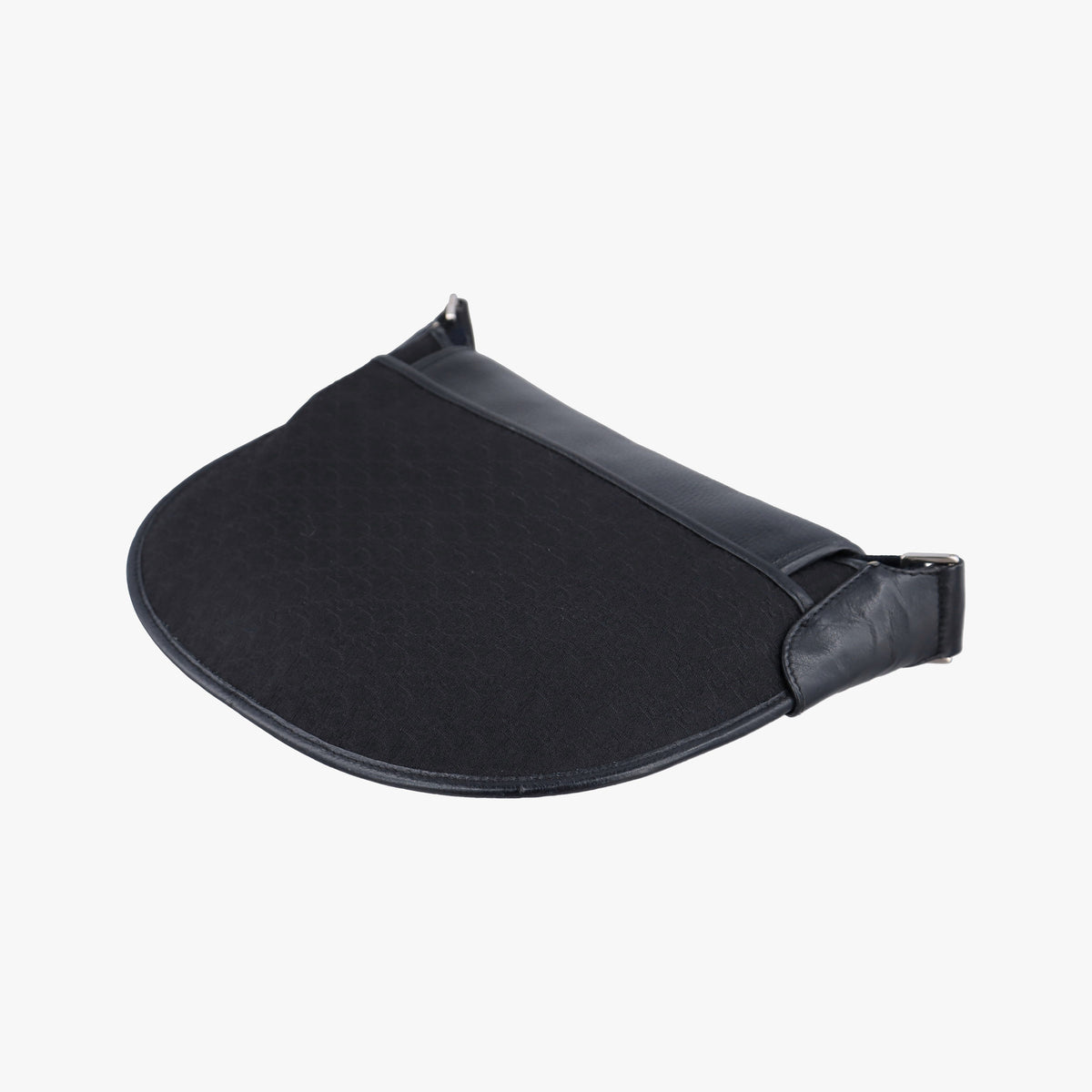 Pre-owned Christian Dior Trotter Street Chic Black Canvas x Leather  shoulderbag | stylenewstar