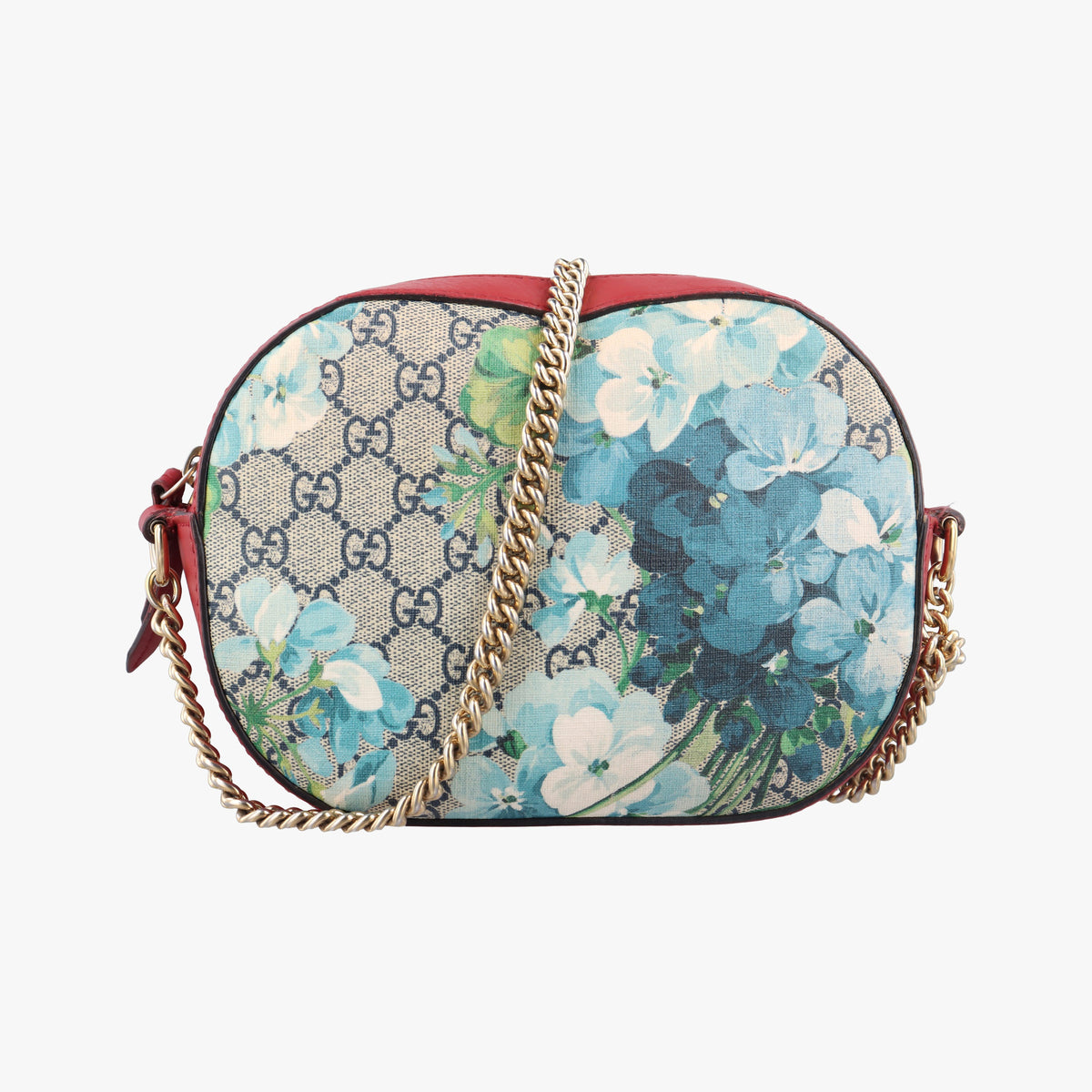 Pre-owned Gucci GG Blooms beige×Multicolour PVC coated canvas×Leather 409535 shoulderbag | stylenewstar