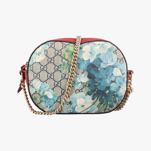 Pre-owned Gucci GG Blooms beige×Multicolour PVC coated canvas×Leather 409535 shoulderbag | stylenewstar