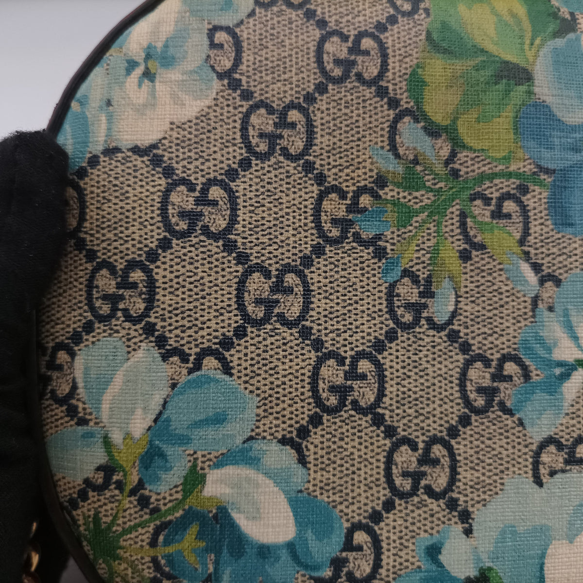 Pre-owned Gucci GG Blooms beige×Multicolour PVC coated canvas×Leather 409535 shoulderbag | stylenewstar