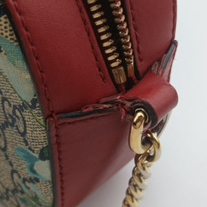 Pre-owned Gucci GG Blooms beige×Multicolour PVC coated canvas×Leather 409535 shoulderbag | stylenewstar