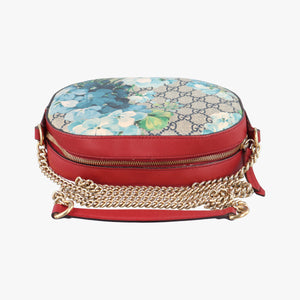 Pre-owned Gucci GG Blooms beige×Multicolour PVC coated canvas×Leather 409535 shoulderbag | stylenewstar