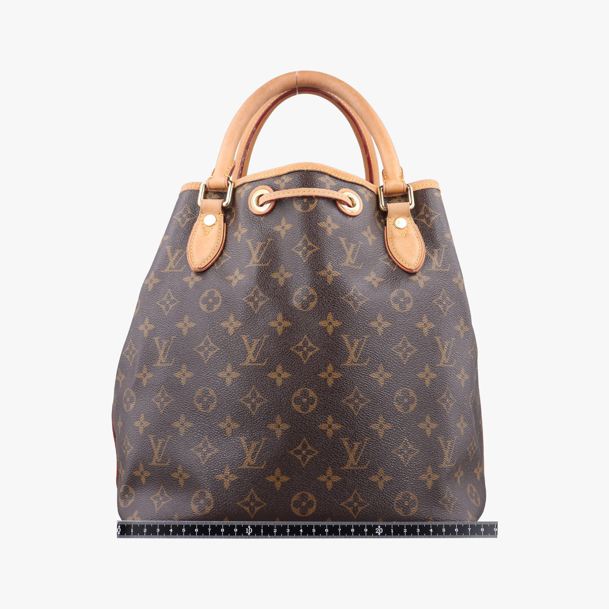 Vintage Louis Vuitton Neo Brown×Beige Monogram Canvas M40372 shoulderbag | stylenewstar