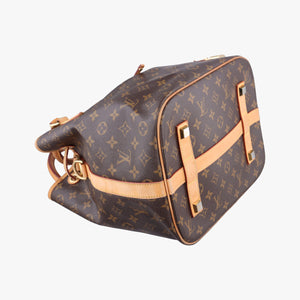 Vintage Louis Vuitton Neo Brown×Beige Monogram Canvas M40372 shoulderbag | stylenewstar