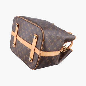 Vintage Louis Vuitton Neo Brown×Beige Monogram Canvas M40372 shoulderbag | stylenewstar