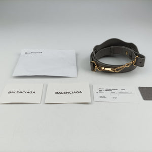 Pre-owned Balenciaga Giant City Grey lambskin  shoulderbag | stylenewstar