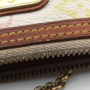 Secondhand Louis Vuitton Pochette Mira MM Pouch white Monogram Multicolor M60096 shoulderbag | stylenewstar