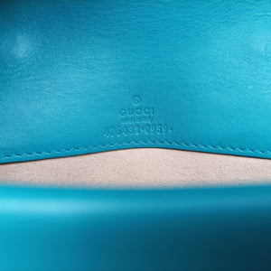 Pre-owned Gucci Dionysus Blue velour 476432 shoulderbag | stylenewstar
