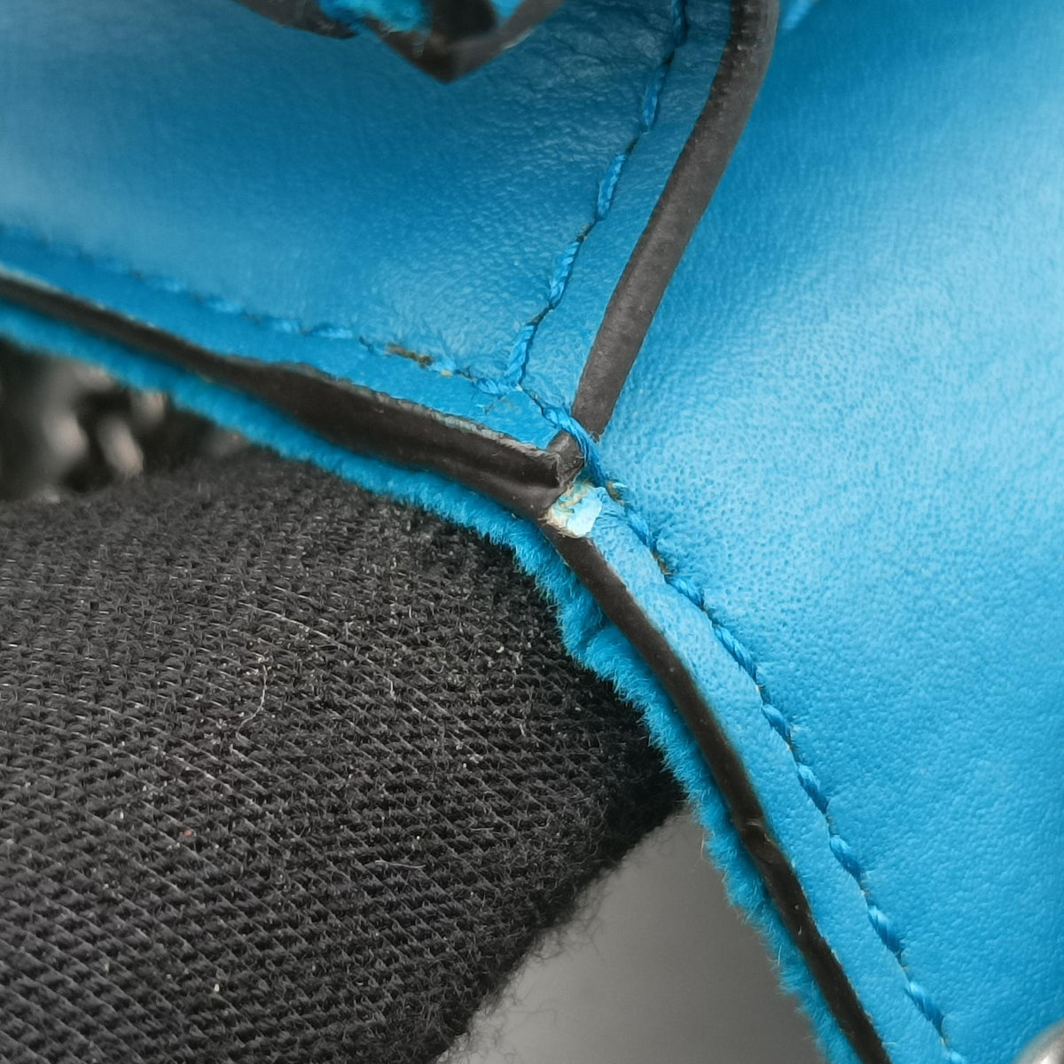 Pre-owned Gucci Dionysus Blue velour 476432 shoulderbag | stylenewstar