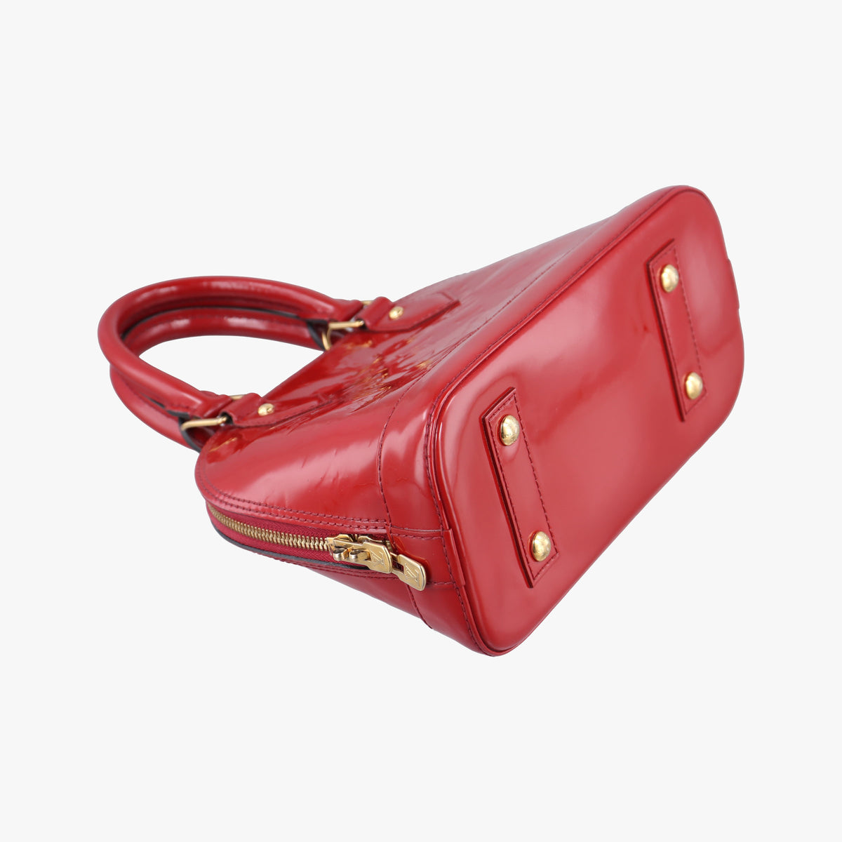 Vintage Louis Vuitton Alma BB pomme d'amour Vernis M90174 handbag | stylenewstar
