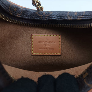 Secondhand Louis Vuitton LOOP Brown×Beige Monogram Canvas M81098 shoulderbag | stylenewstar