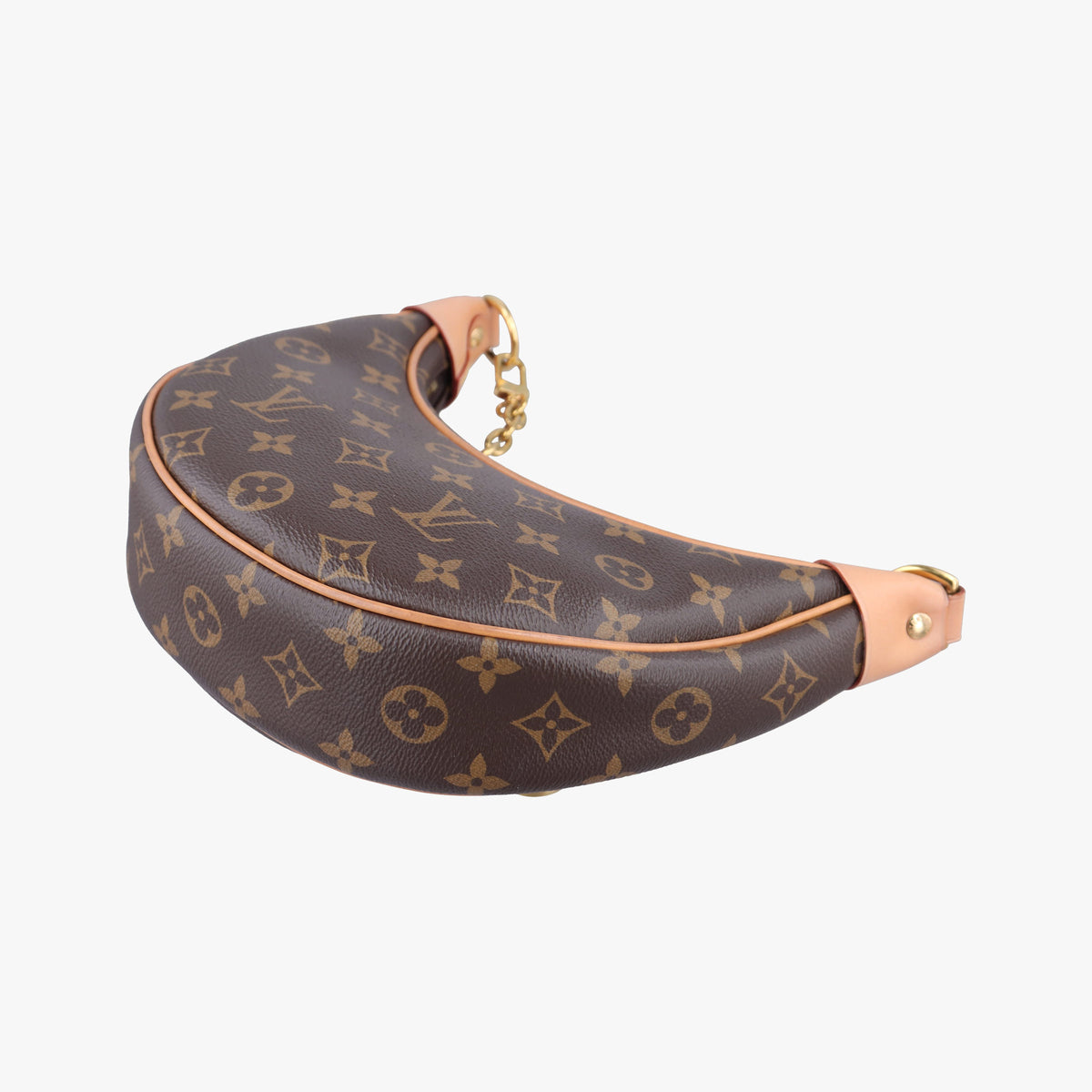 Secondhand Louis Vuitton LOOP Brown×Beige Monogram Canvas M81098 shoulderbag | stylenewstar