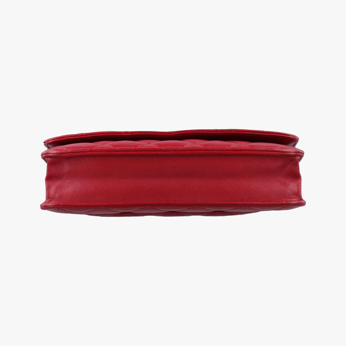 Secondhand Chanel Matelasse coco mark Red lambskin A33814 shoulderbag | stylenewstar