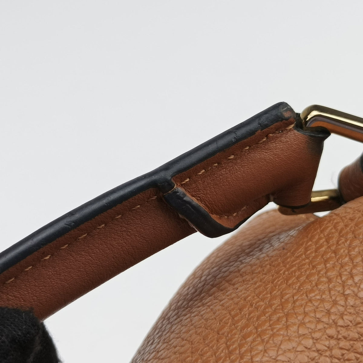 Pre-owned Loewe Puzzle Brown Leather  shoulderbag | stylenewstar