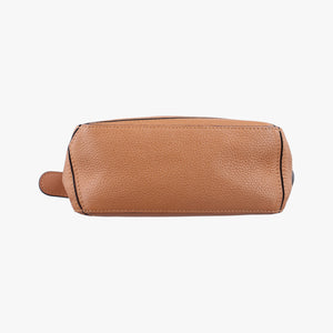 Pre-owned Loewe Puzzle Brown Leather  shoulderbag | stylenewstar