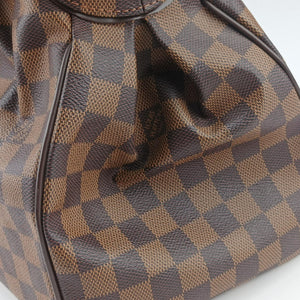 Pre-owned Louis Vuitton Trevi GM EBENE Damier Canvas N51998 shoulderbag | stylenewstar