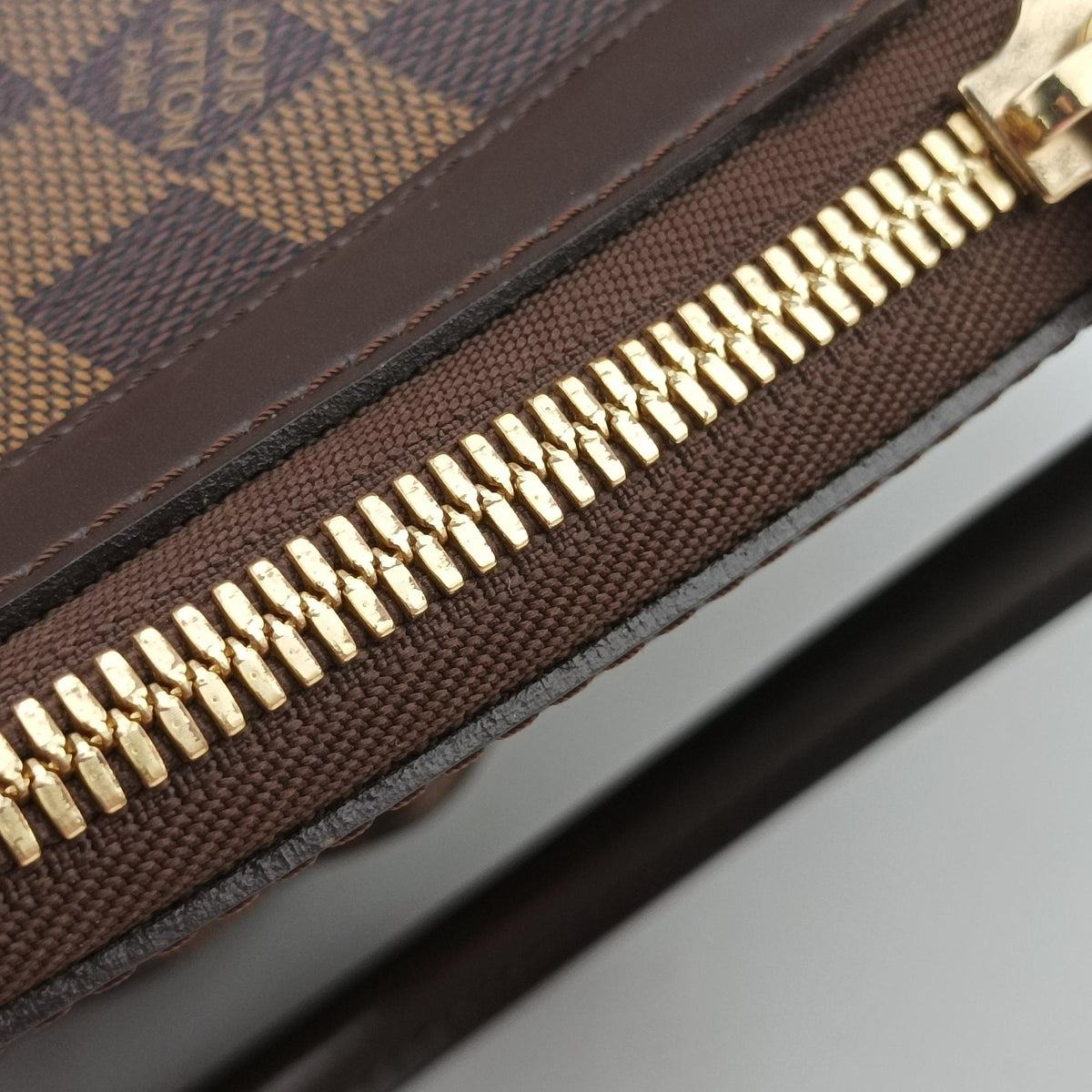 Pre-owned Louis Vuitton Trevi GM EBENE Damier Canvas N51998 shoulderbag | stylenewstar