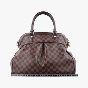 Pre-owned Louis Vuitton Trevi GM EBENE Damier Canvas N51998 shoulderbag | stylenewstar