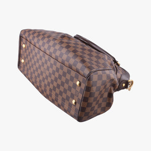 Pre-owned Louis Vuitton Trevi GM EBENE Damier Canvas N51998 shoulderbag | stylenewstar