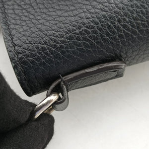 Pre-owned Celine Luggage nano Shopper Black Leather  shoulderbag | stylenewstar
