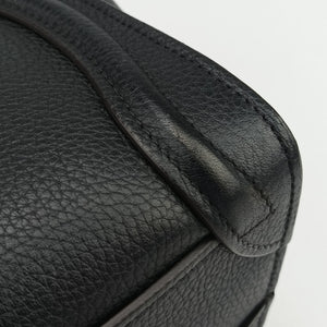 Pre-owned Celine Luggage nano Shopper Black Leather  shoulderbag | stylenewstar