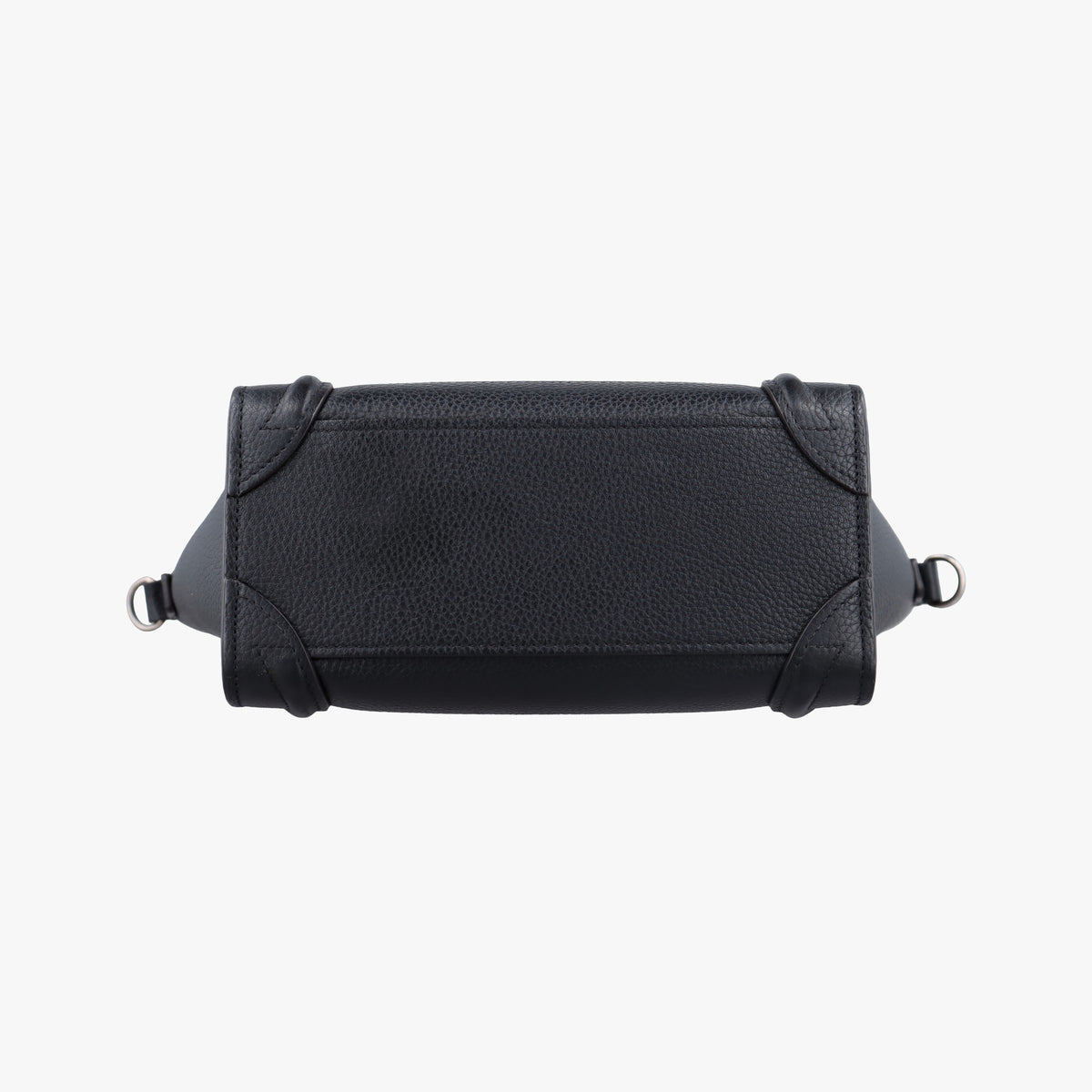 Pre-owned Celine Luggage nano Shopper Black Leather  shoulderbag | stylenewstar