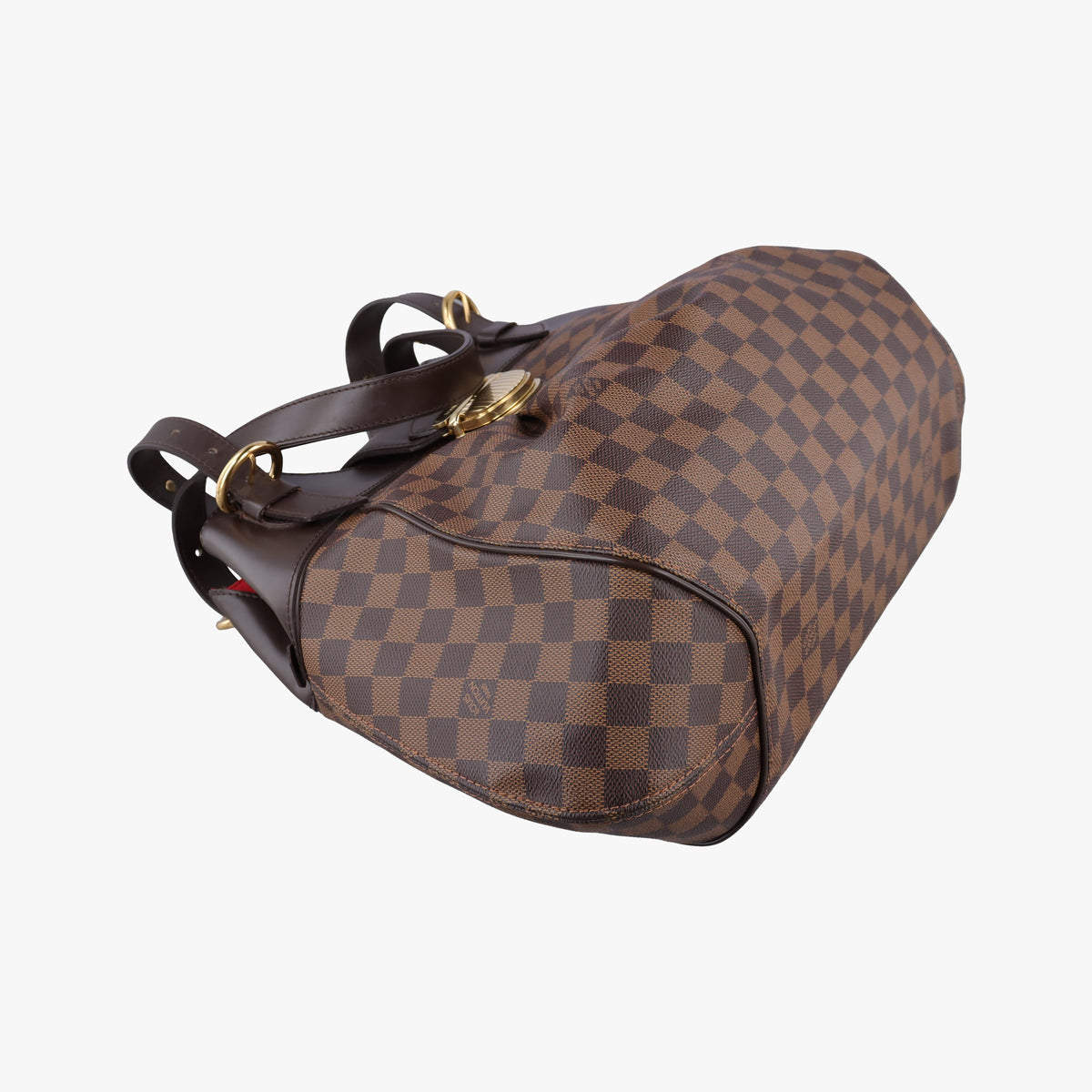 Pre-owned Louis Vuitton SISTINA GM EBENE Damier Canvas N41540 handbag | stylenewstar