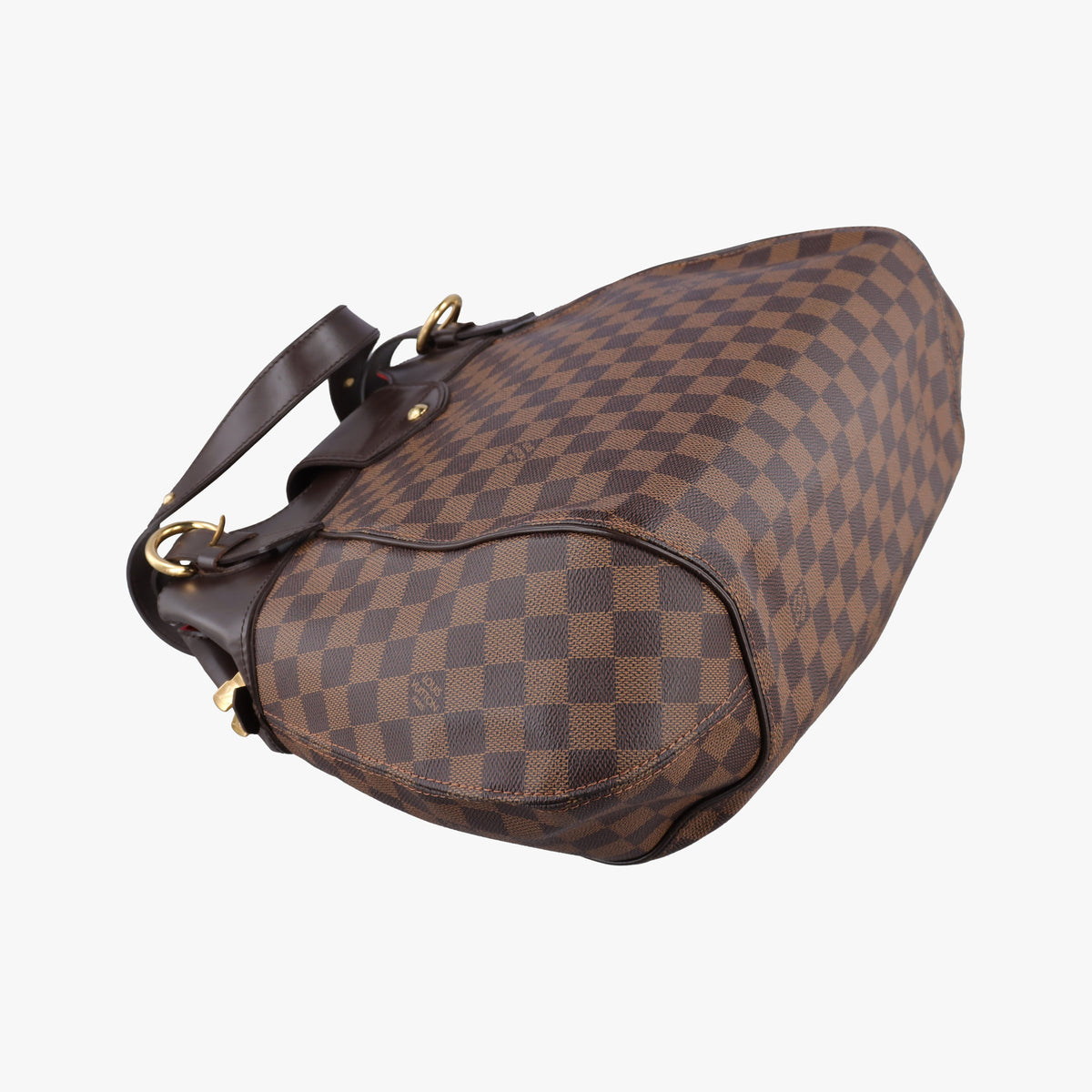 Pre-owned Louis Vuitton SISTINA GM EBENE Damier Canvas N41540 handbag | stylenewstar