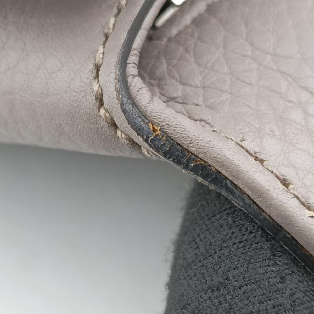 Secondhand Gucci Bamboo Daily Grey Leather 370831 shoulderbag | stylenewstar