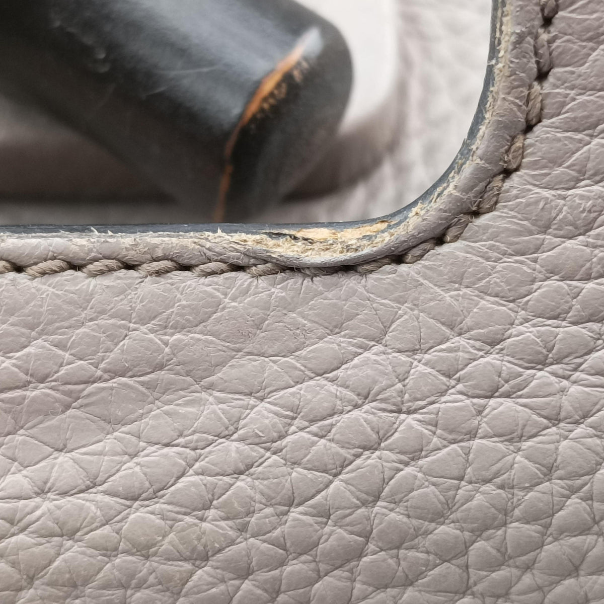 Secondhand Gucci Bamboo Daily Grey Leather 370831 shoulderbag | stylenewstar