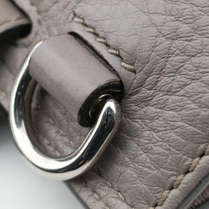 Secondhand Gucci Bamboo Daily Grey Leather 370831 shoulderbag | stylenewstar