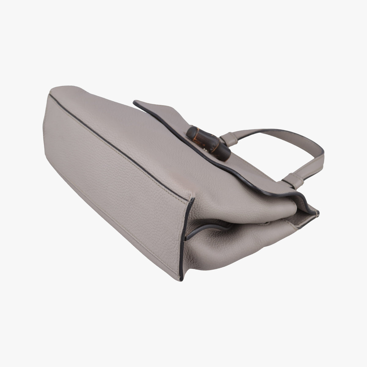 Secondhand Gucci Bamboo Daily Grey Leather 370831 shoulderbag | stylenewstar