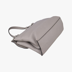 Secondhand Gucci Bamboo Daily Grey Leather 370831 shoulderbag | stylenewstar