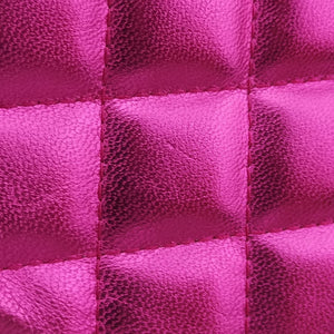 Pre-owned Dolce & Gabbana Round Quilted Pink Leather AP1449 shoulderbag | stylenewstar