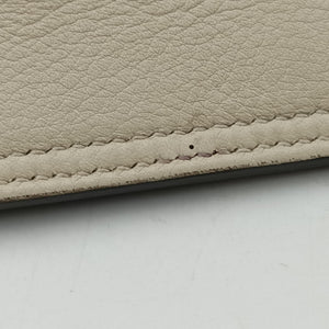Pre-owned Gucci Bamboo Daily White Leather 370826 shoulderbag | stylenewstar