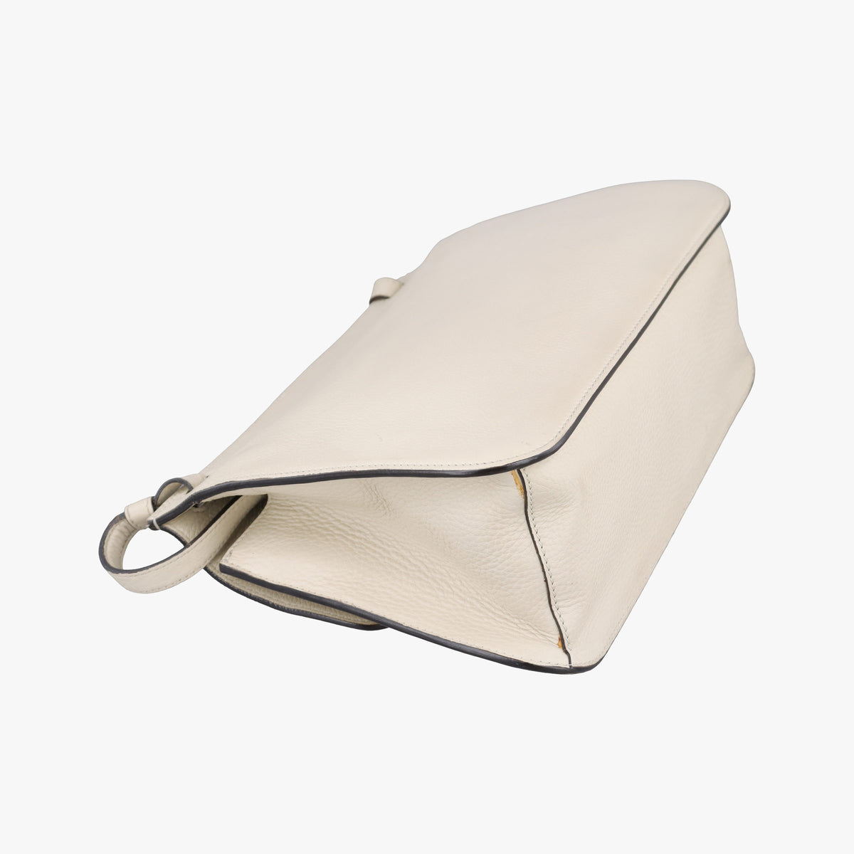 Pre-owned Gucci Bamboo Daily White Leather 370826 shoulderbag | stylenewstar