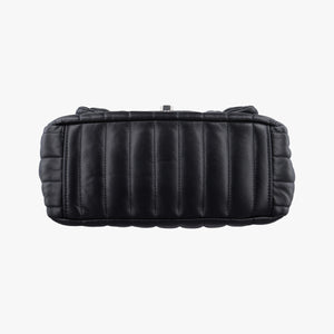 Pre-owned Balenciaga Monaco Small Black Calf 787896 shoulderbag | stylenewstar