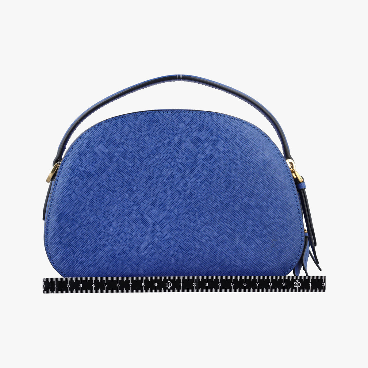 Vintage Prada Odette Blue SAFFIANO Leather 1BH123 shoulderbag | stylenewstar